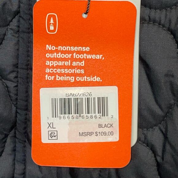 BASS OUTDOOR Women's Contrast Hood Sherpa Soft Pullover black XL - Picture 5 of 10